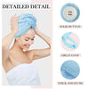 2 Set Magic Instant Dry Hair Towel